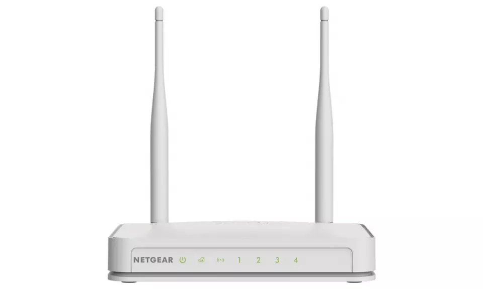 NETGEAR N300 Wi-Fi Router with High Power 5dBi External Antennas - Second Medium