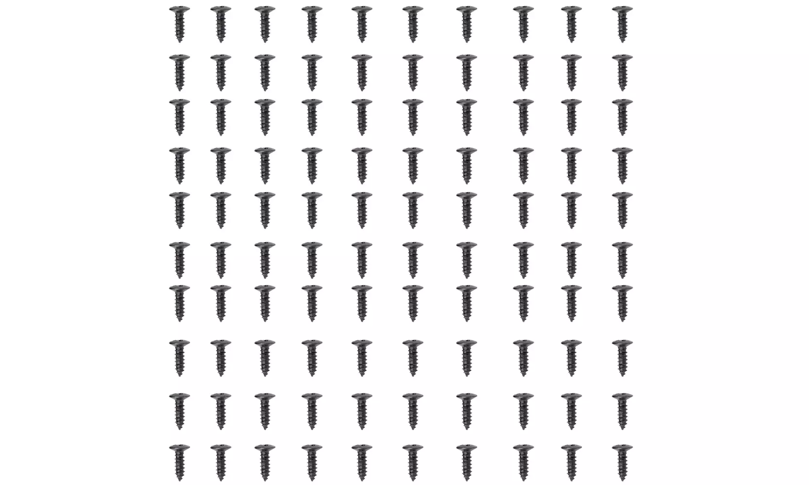 100 or 200 Packs of Guitar Pickguard Screws for Strat Tele Electric Guitar 