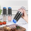 Image 1: ItBelongs2U Electric Gravity Salt and Pepper Mill Automatic Spice Grinder Shaker