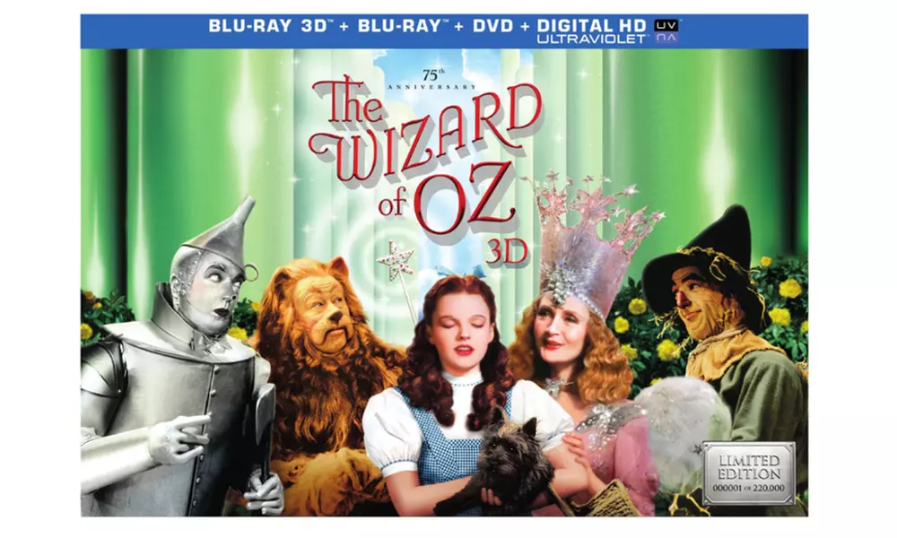 Wizard of Oz: 75th Anniversary Collector's Edition (3D Blu-ray DVD) - Image 2