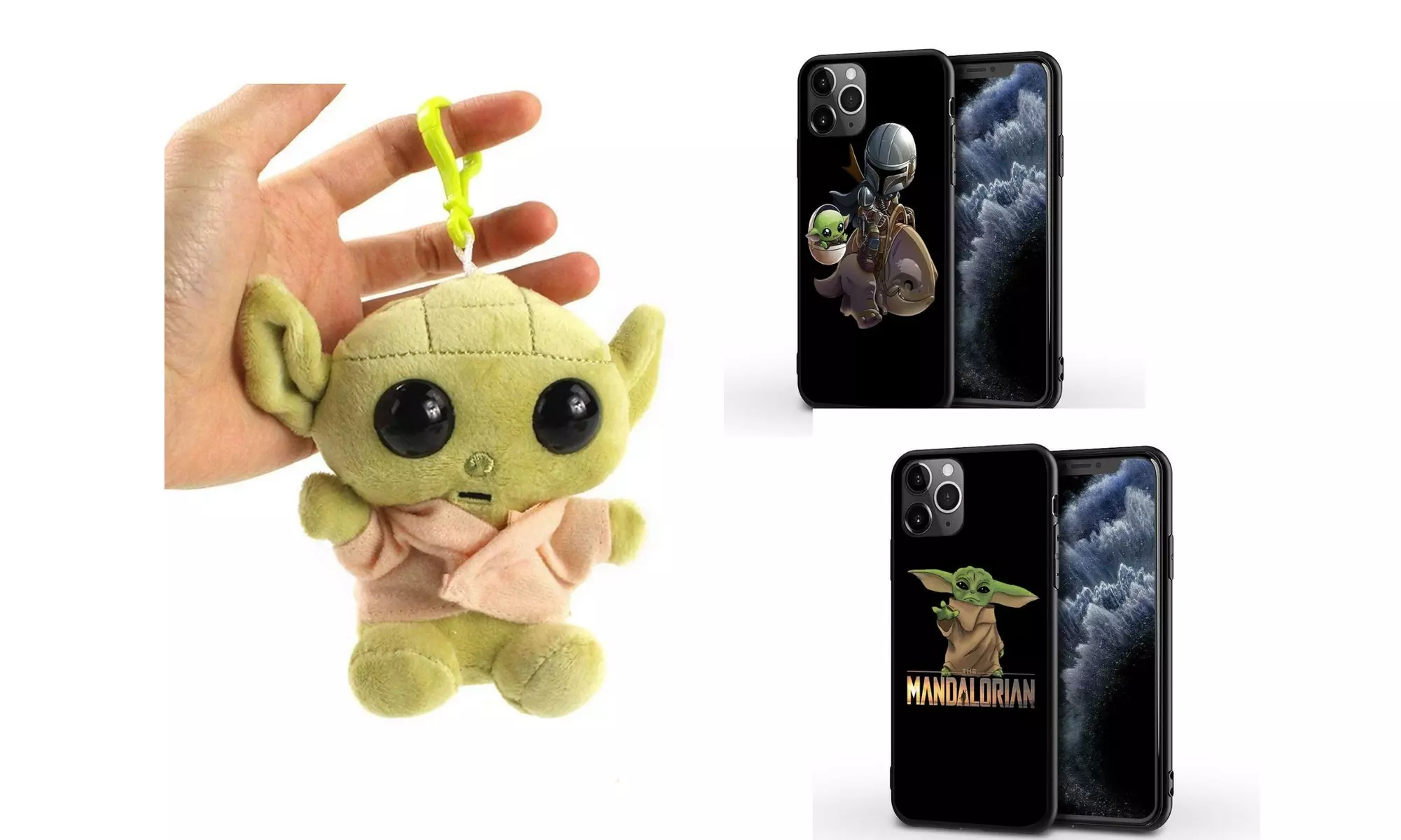 Mandalorian The Child Baby Yoda iPhone 11 case & Keychain options - Primary Image