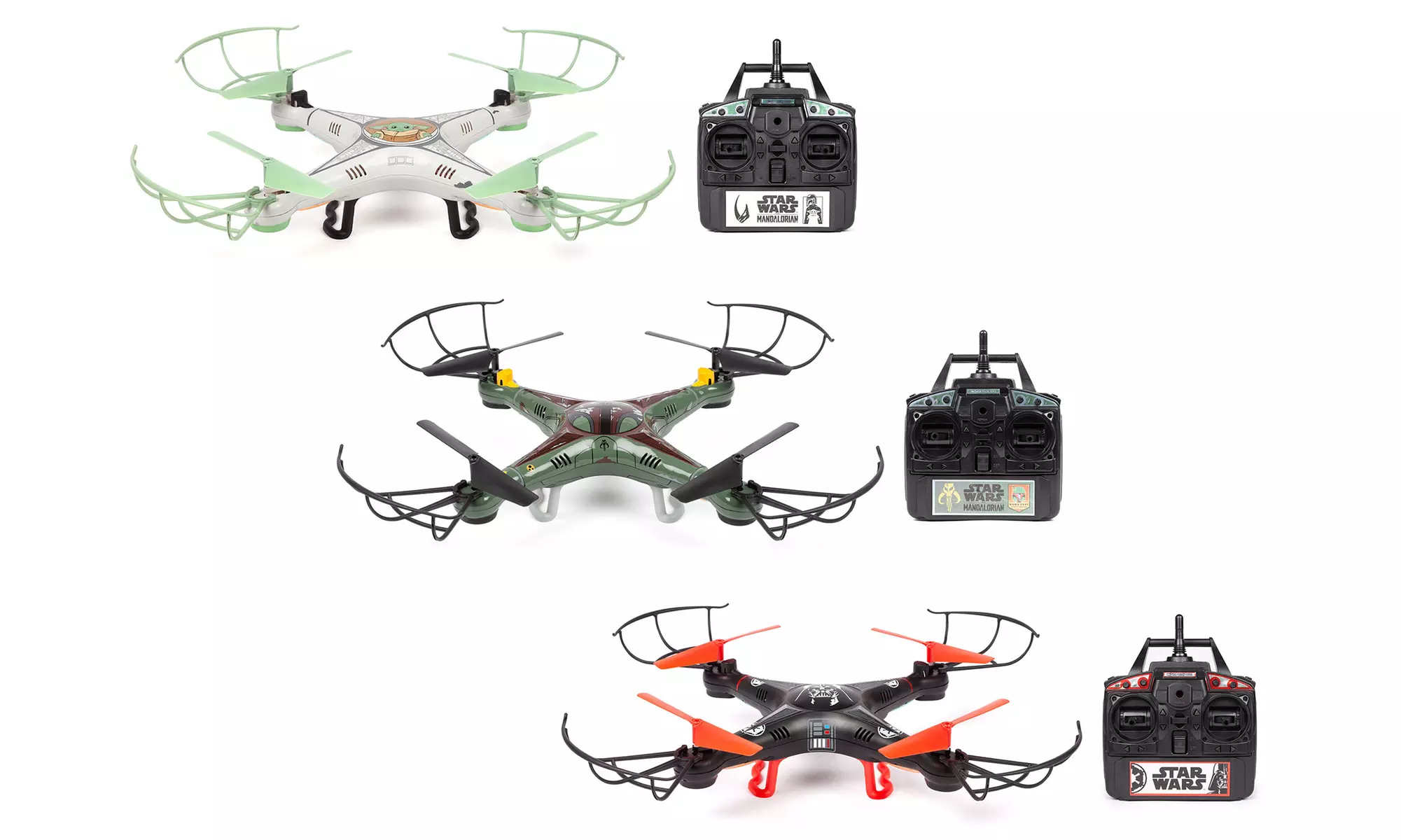 Star Wars Remote Control Drone - Baby Yoda, Darth Vader or Boba Fett - Primary Image