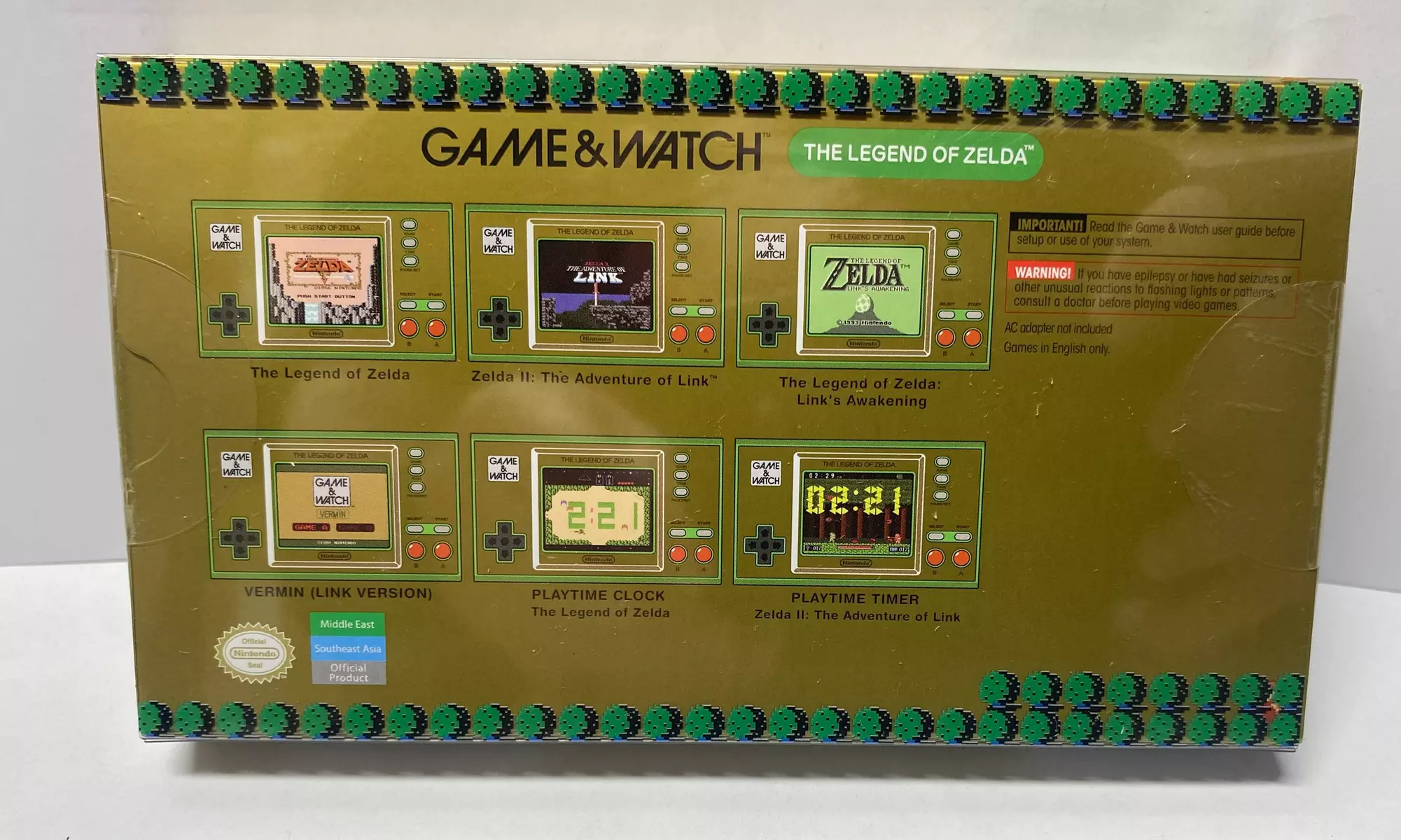 Game & Watch: The Legend of Zelda - Nintendo Handheld (Region Free UAE Version)