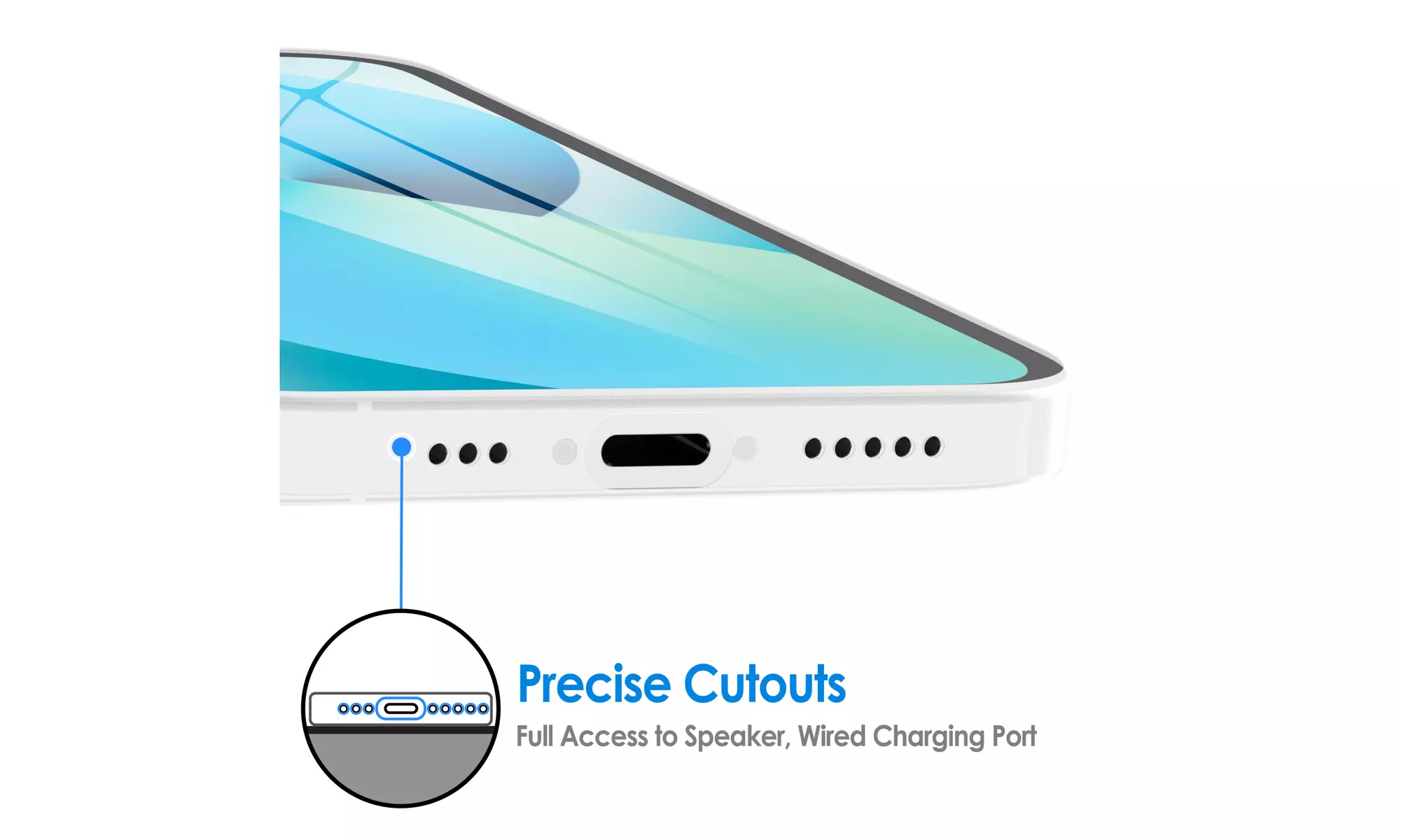 Ultra Slim Matte Case for iPhone 13, Camera Lens Full Protection Hard Thin Cover