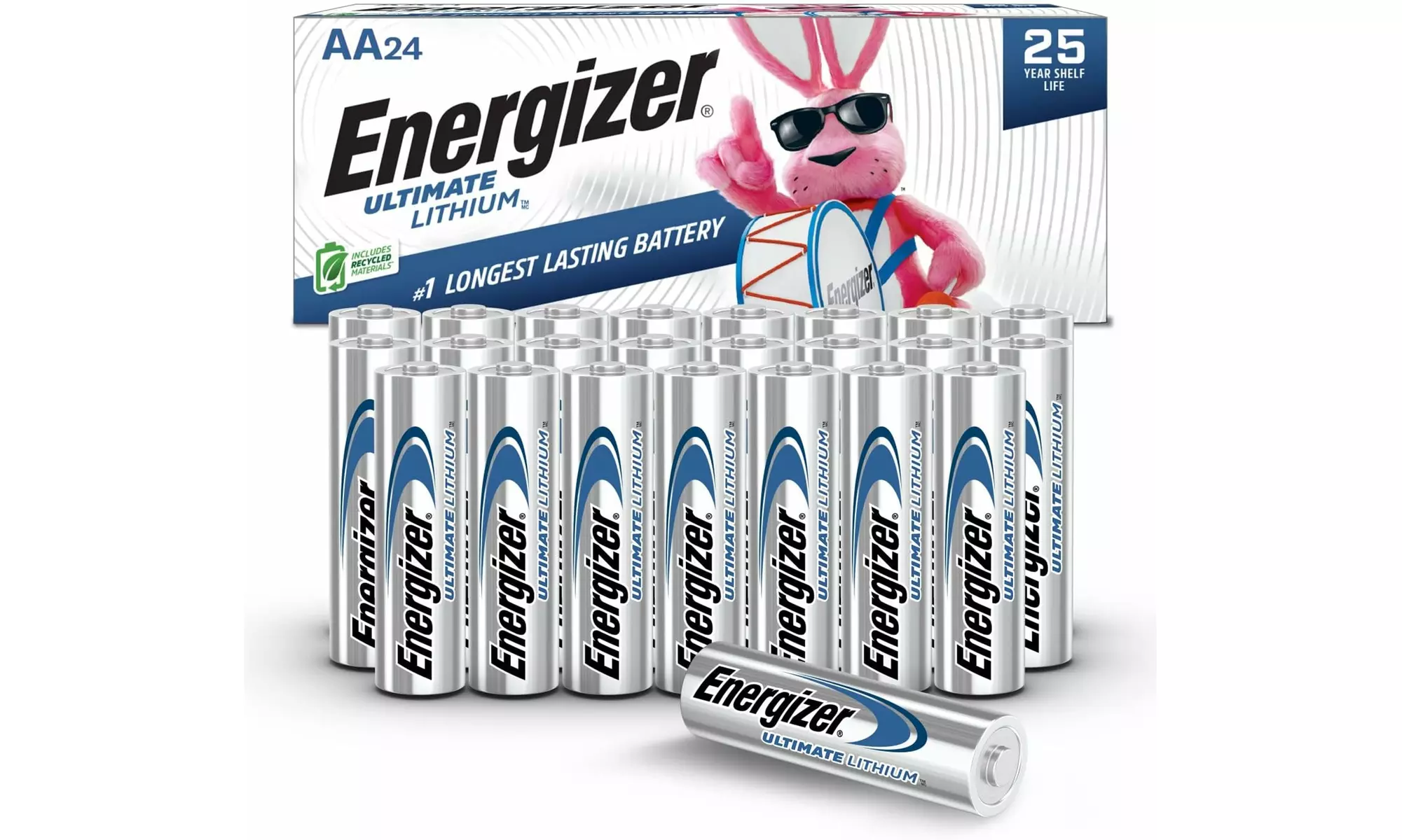 Energizer AA Lithium Batteries Double A Battery, Ultimate Lithium 8 Pack - Second Medium