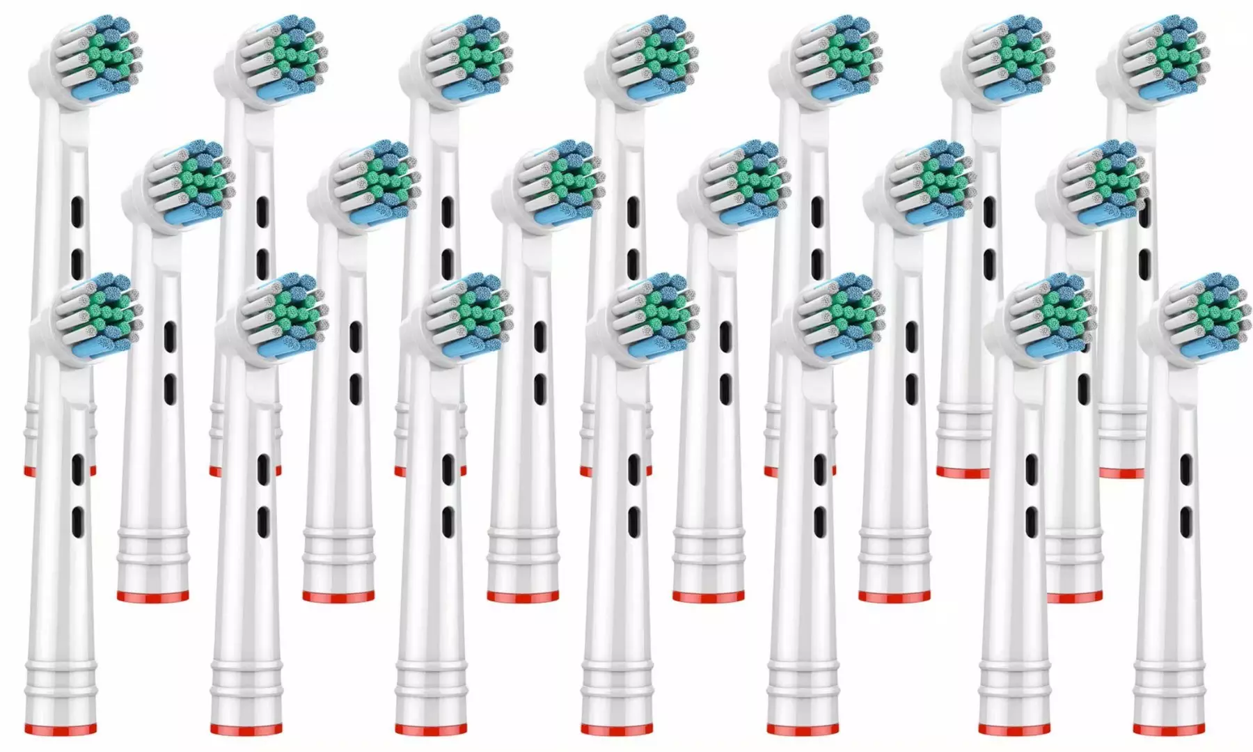 Electric Toothbrush Replacement Heads Compatible for Oral-B(4 8 12 16 20 Pcs) - Primary Image