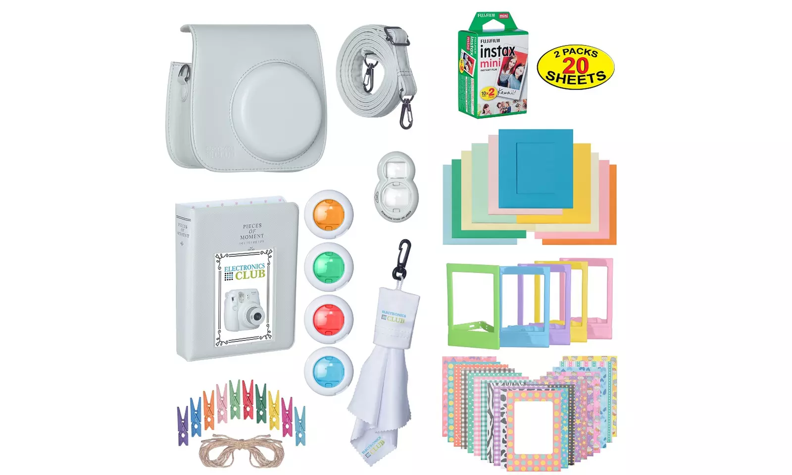 The Ultimate Accessories Bundle w/Flim For Fujifilm Instax Mini 9 Film Camera - Primary Image