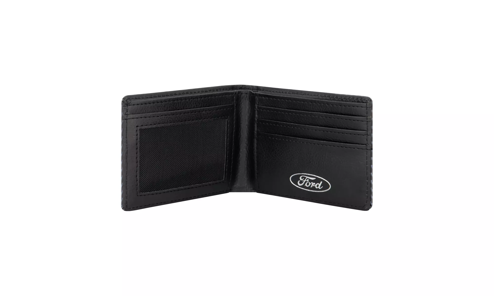 ford bronco logo bifold wallet, slim wallet with decorative tin unisex - Second Medium