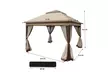 Pop Up Gazebo 11x11Ft with Removable Zipper Netting - Second Medium
