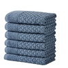 Image 43: Ultra-Soft 100% Cotton Diamond Waffle Bath Towels