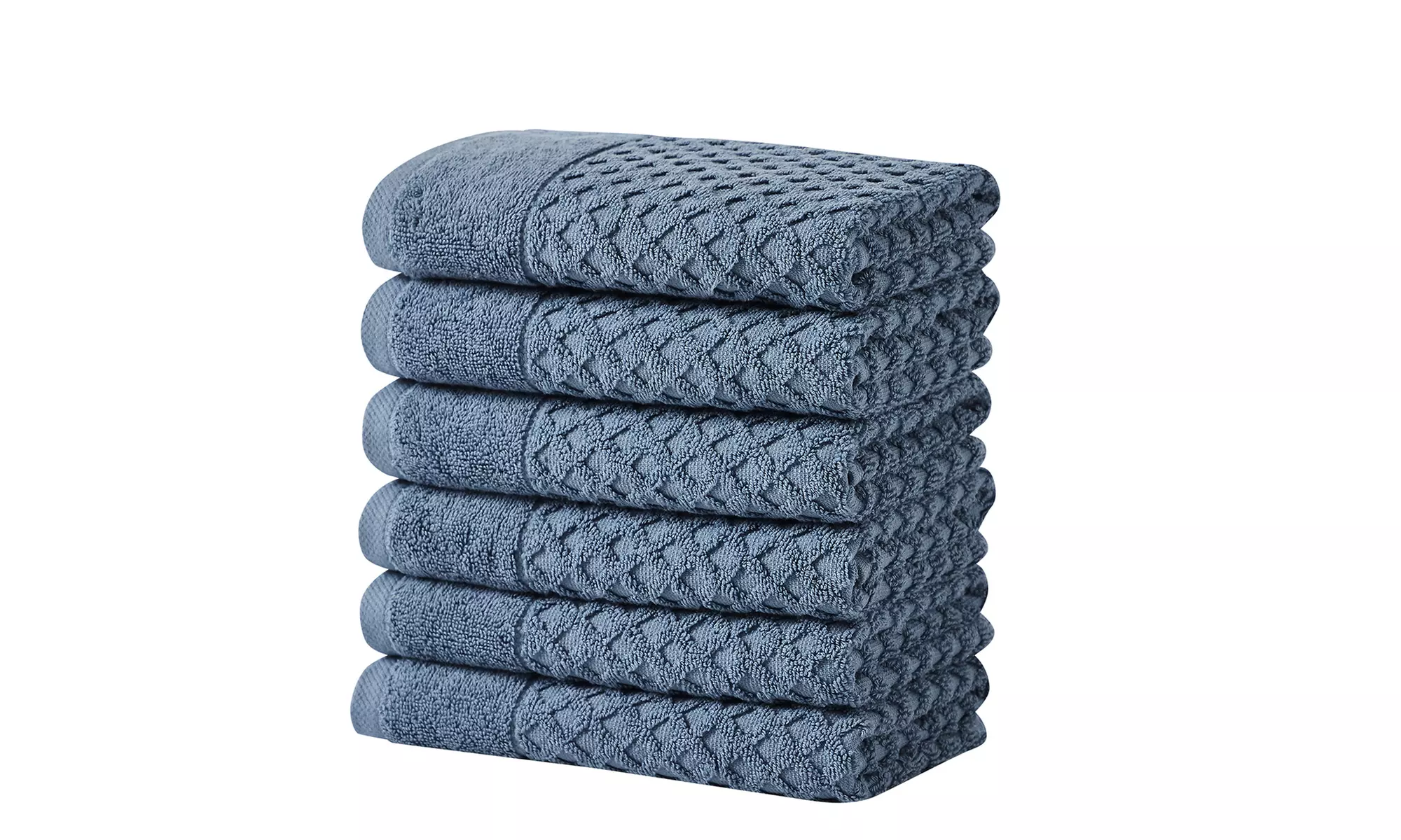 Ultra-Soft 100% Cotton Diamond Waffle Bath Towels
