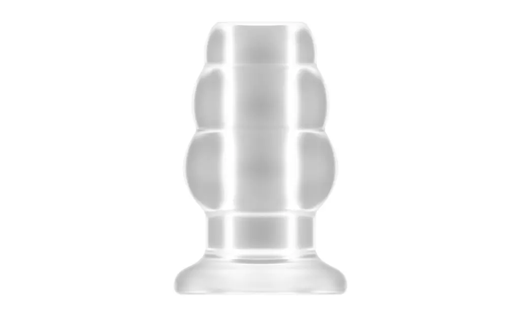 shots sono butt plug - medium clear - Primary Image