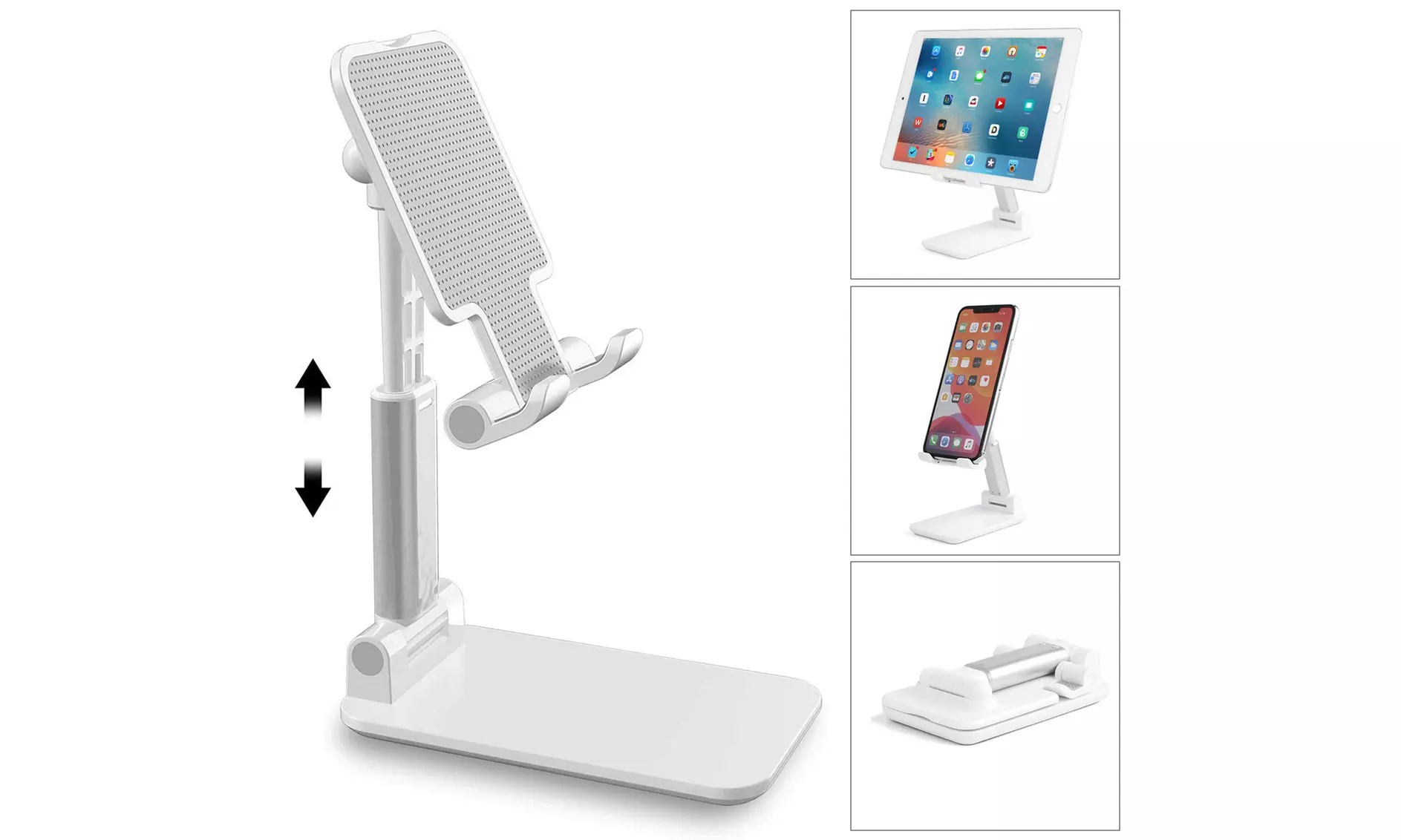 Adjustable Cell Phone Tablet Stand Desktop Holder Mount Mobile Phone iPad iPhone