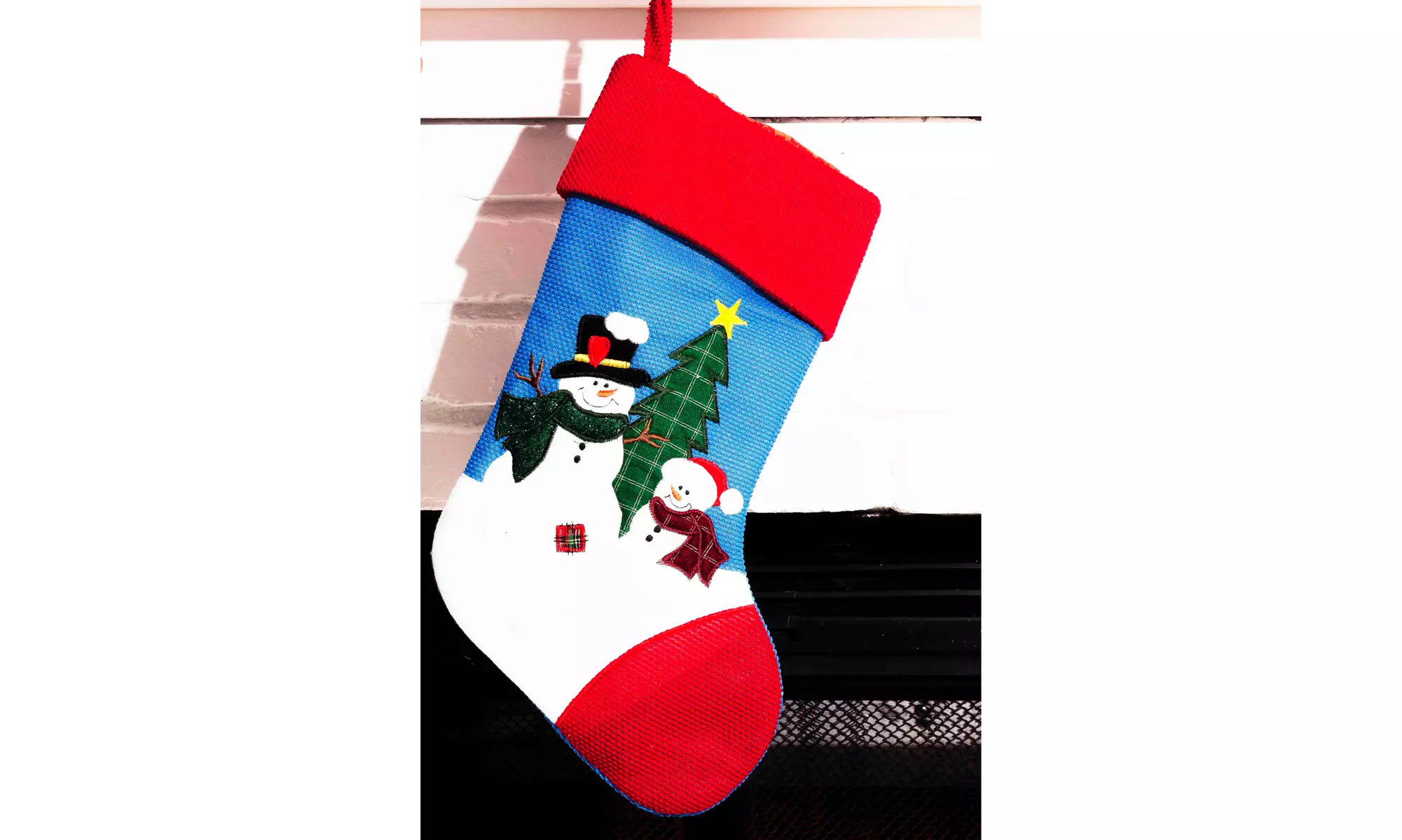 3 Piece Christmas Stockings - Quilted