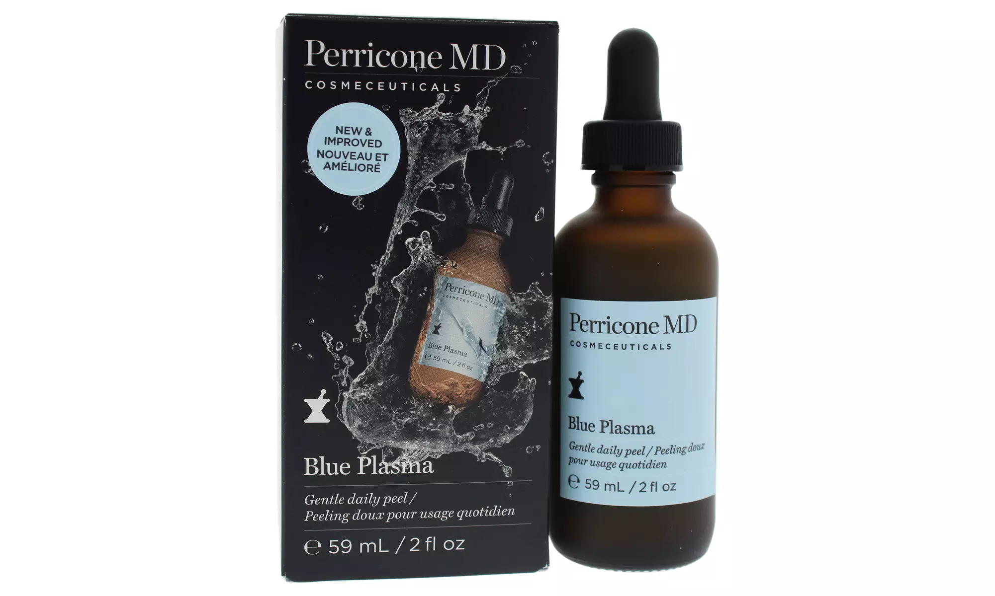 Blue Plasma Gentle Daily Peel by Perricone MD for Women - 2 oz Serum - Primary Image