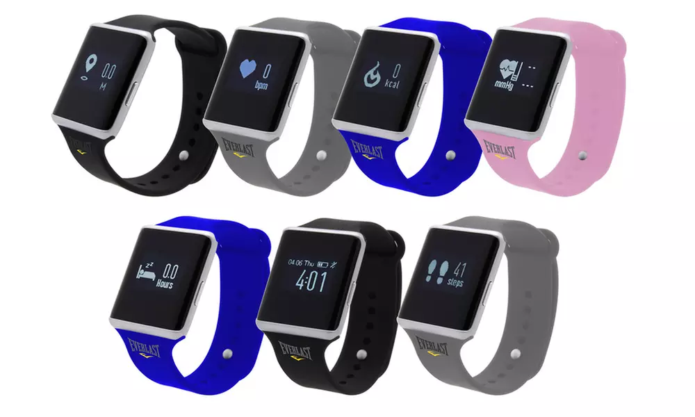 Everlast Smart Blood Pressure and Heart Rate Fitness Tracker Watch - Primary Image