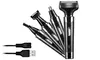 iMounTEK Men's 4-in-1 Electric Cordless Rotary Razor Trimmer Shaver Grooming Kit