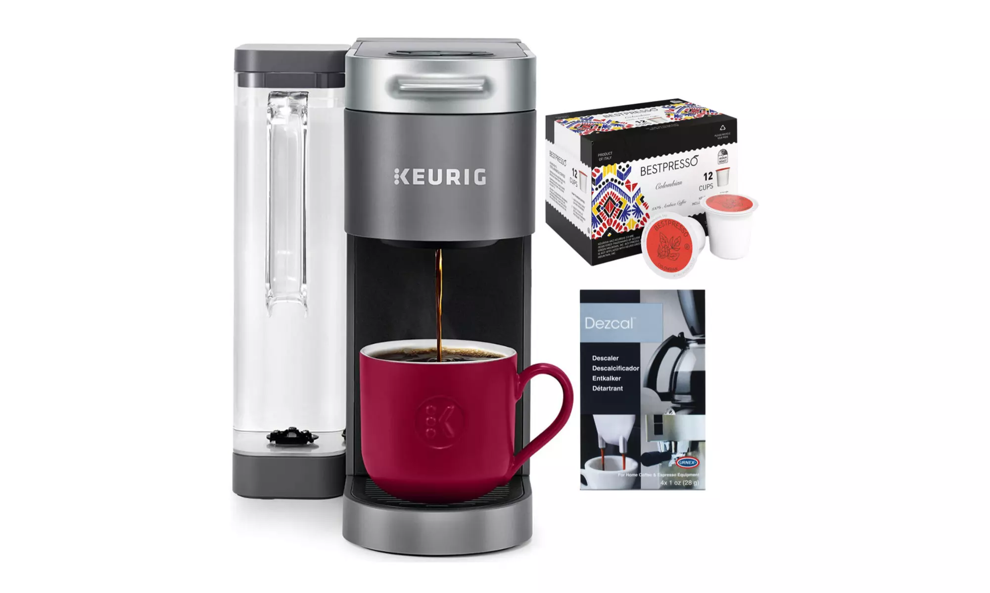 Keurig K-Supreme Single Serve Coffee Maker with Descaling Powder and K-Cup - Primary Image