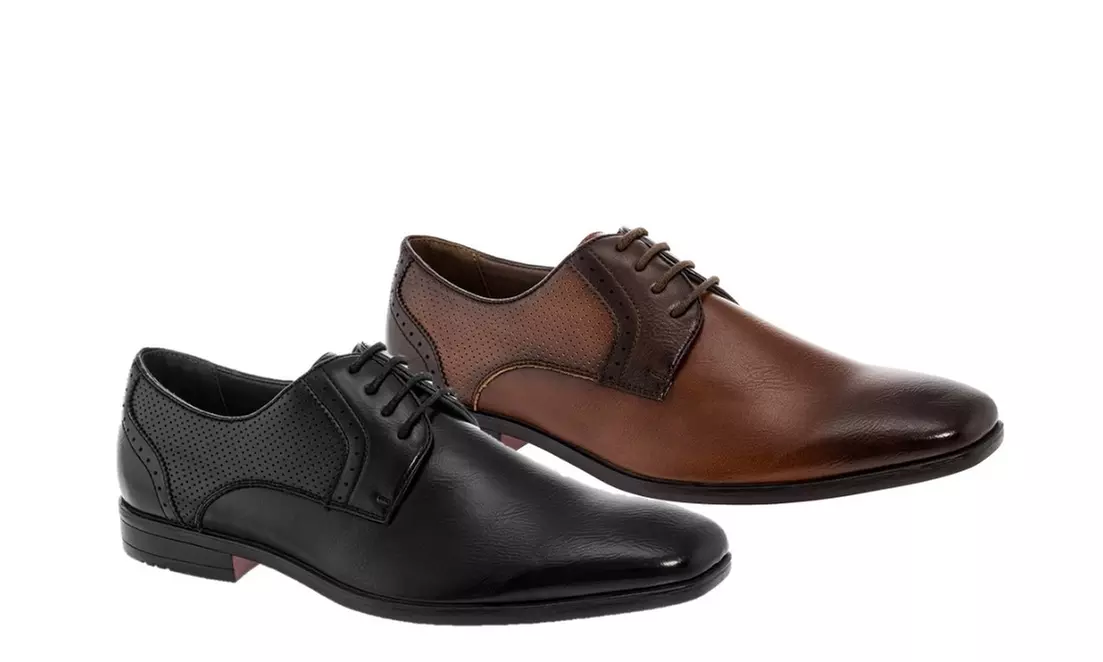 Adolfo Men's Medium Width Lace Up Dress Shoes - Primary Image