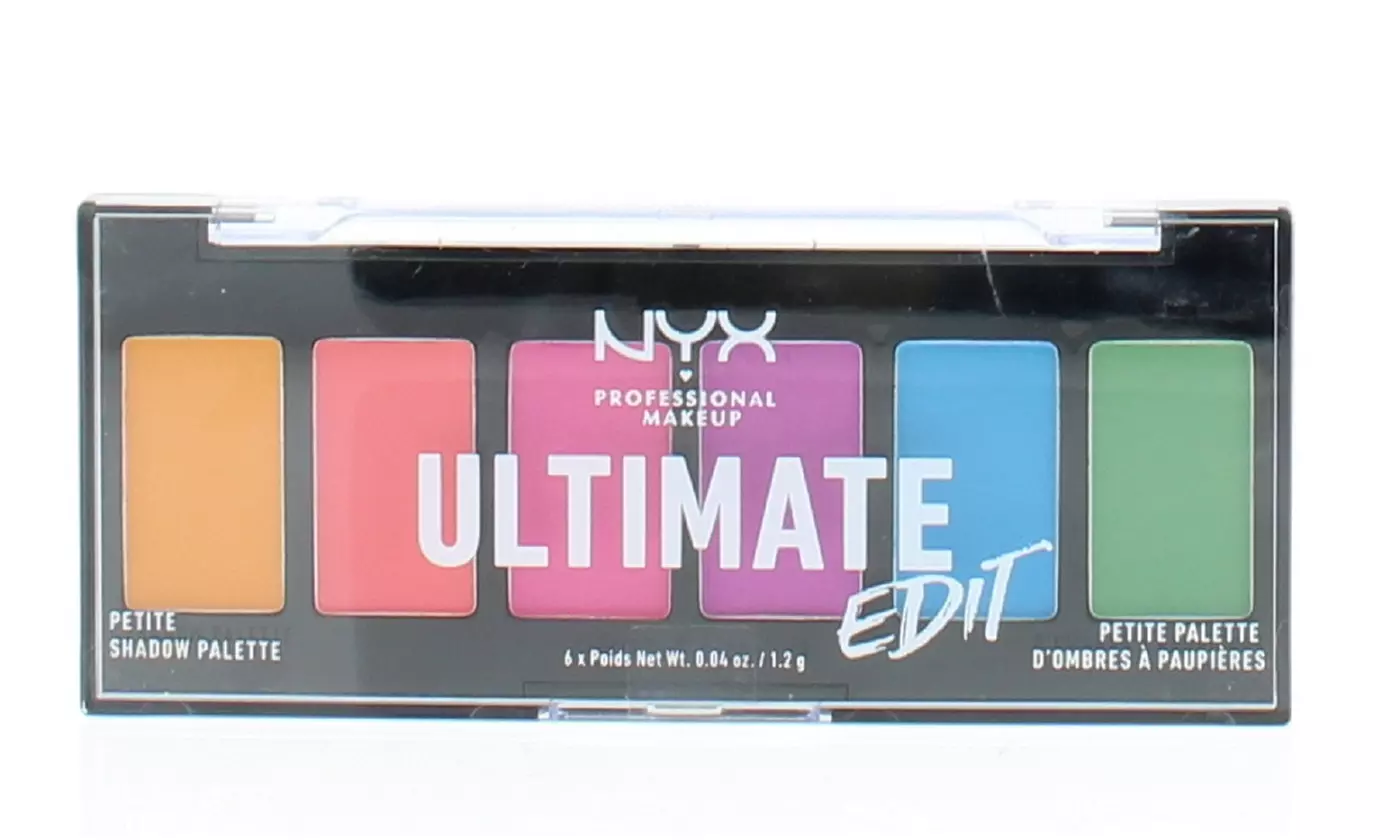 NYX Professional Makeup Shadow Palettes - Choose from 1, 2, 3 or 5 Packs