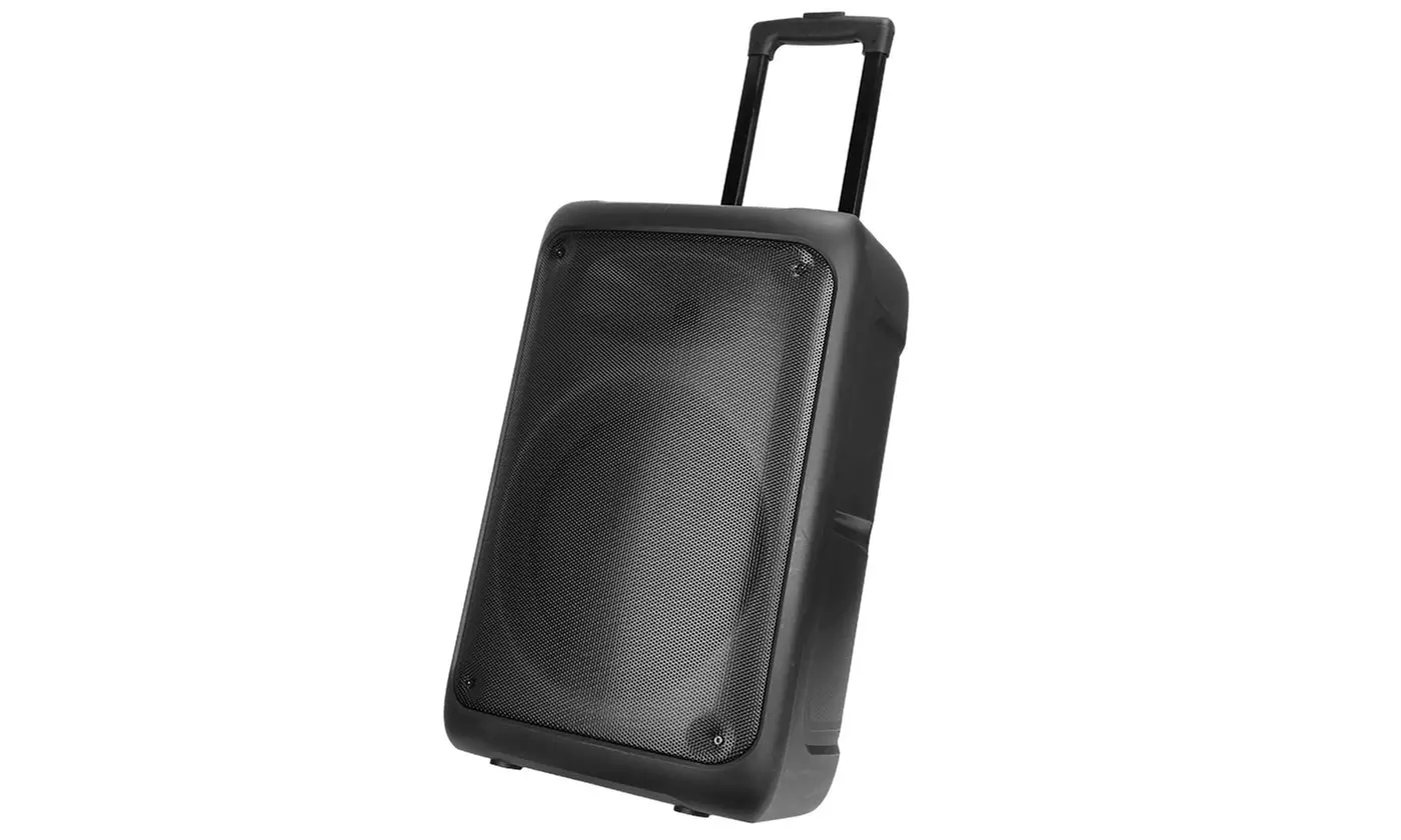 Kocaso Portable Bluetooth Party Speaker Karaoke Speaker with Colorful Lights