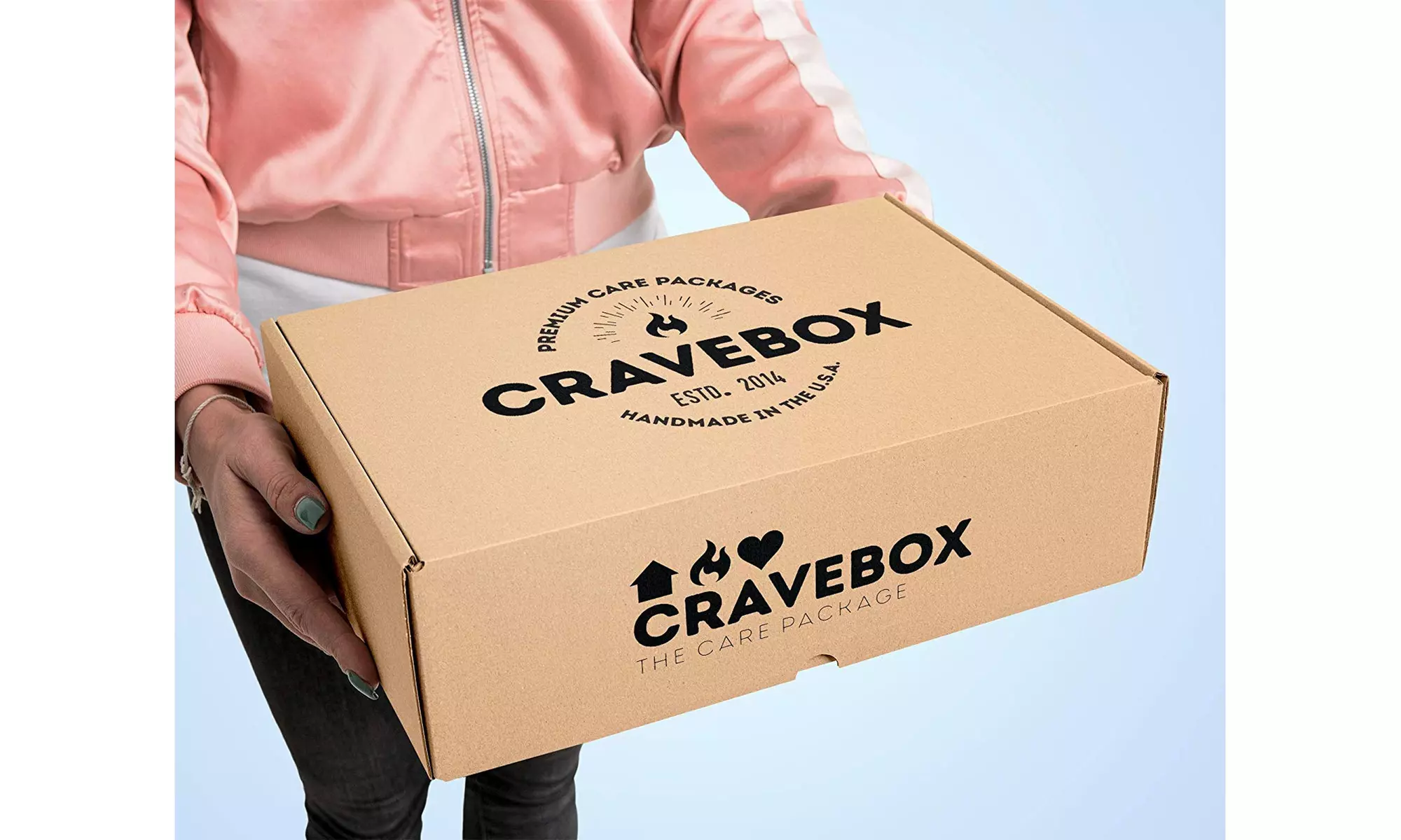 CraveBox Care Package Snacks Cookies Bars Chips Candy Ultimate Variety Gift Box - Primary Image