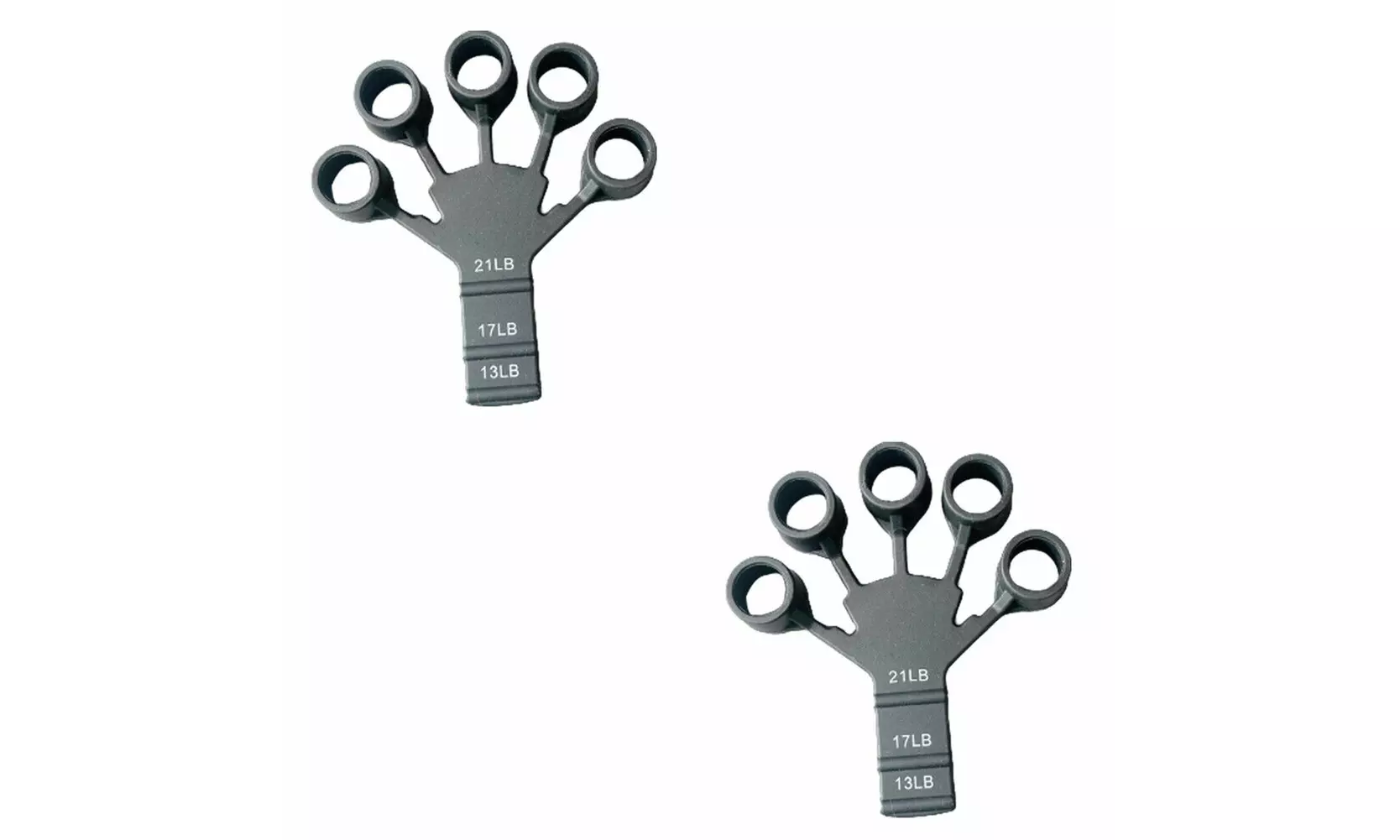 US 1-2 Pcs Hand Grip Strengthener Exerciser Forearm Resistant Level Grip Trainer
