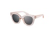 Beach Breeze Rhinestone Glitter Fashion Thick Frame Sunglasses (4 in 1 ) - Second Medium