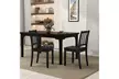 Set of Two Costway Wood Dining Chair with Rubber Wood Legs - Second Medium