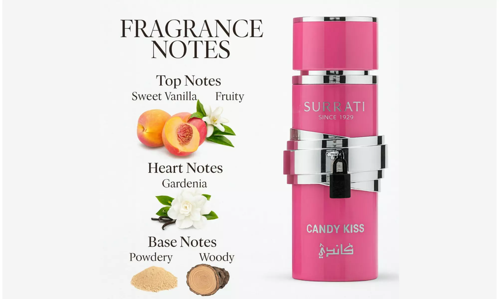 Surrati Perfumes 3.4 Fl. Oz - Long Lasting Eau de Parfum Collection