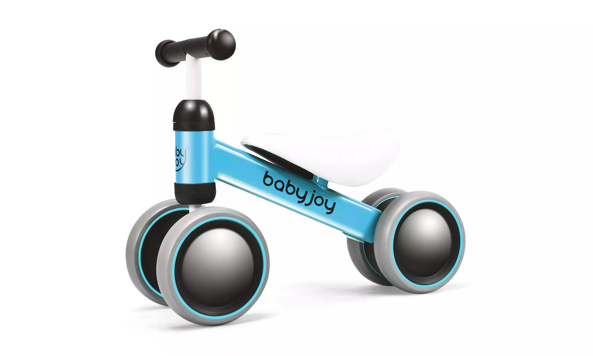 Costway 4 Wheels Baby Balance Bike Walker No-Pedal Toddler Toys Rides 3color - Primary Image