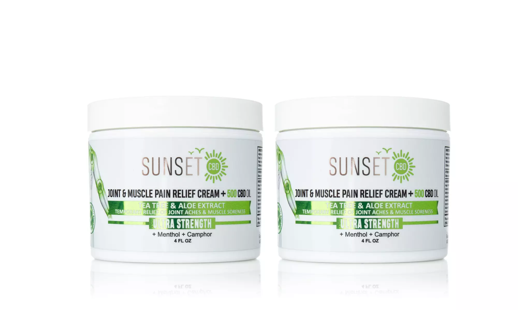 BUNDLE Pain Relief from Sunset CBD 1 pack / 2 pack  Options