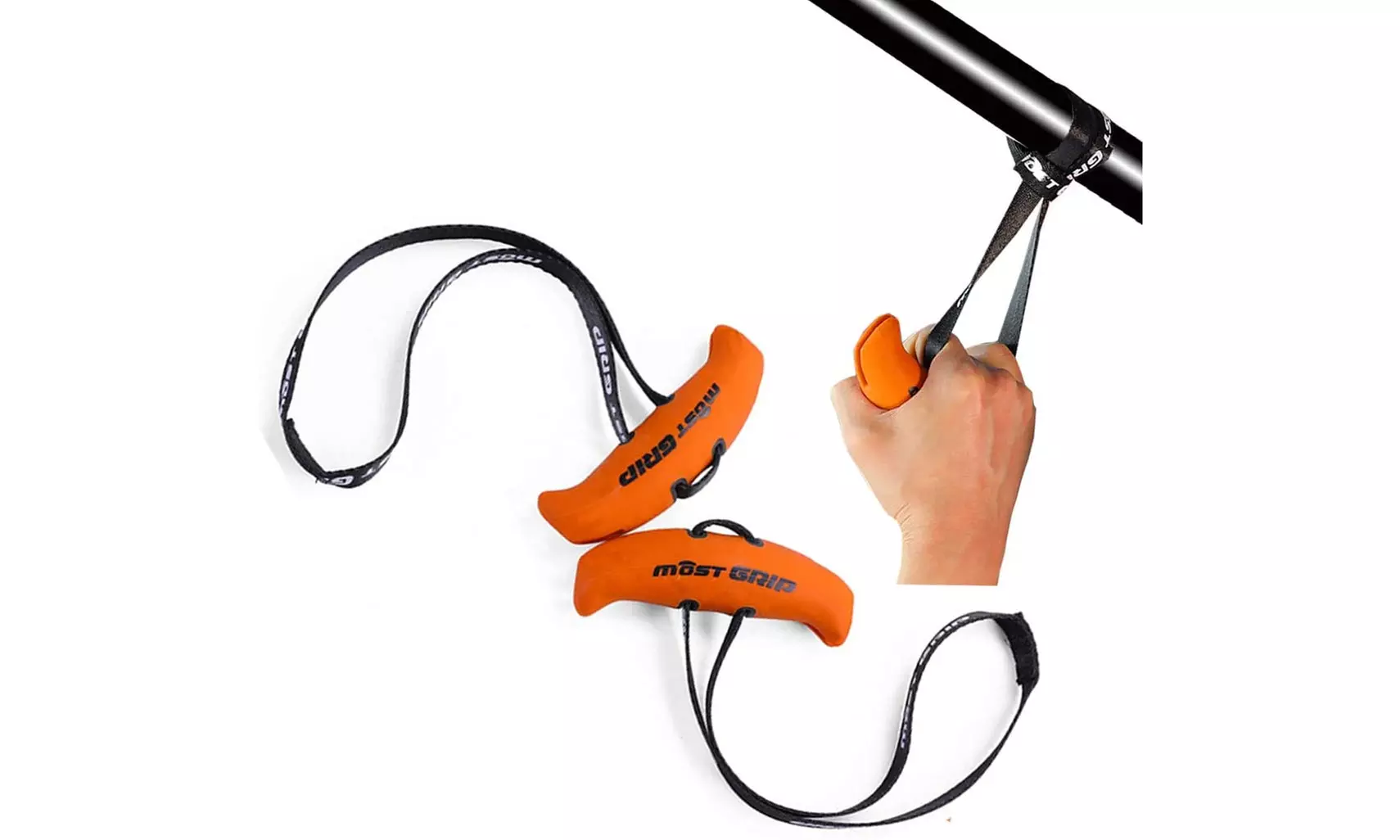 Pull Up Handles Grips Fitness Strap Heavy Duty Cable Machine Handles - Primary Image