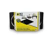 Pet Zone Designer Diner Adjustable Elevated Pet Feeder Raised Dog Bowls - Black - Second Medium