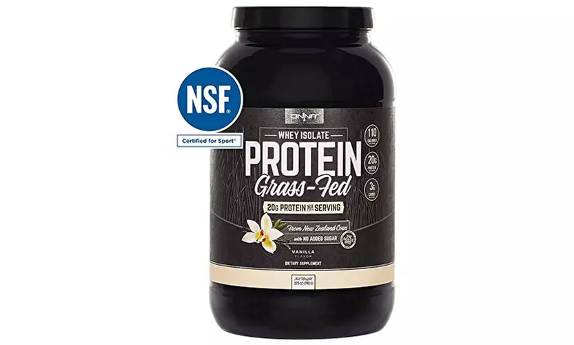 Onnit Grass Fed Whey Isolate Protein, Vanilla, 30 Servings - Primary Image