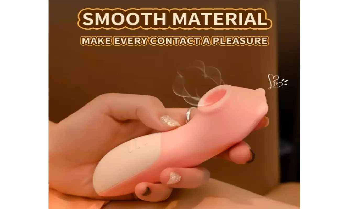 Happy Bear 10 Speed Vibrating Oral Suction Nipple Clitoris Stimulator