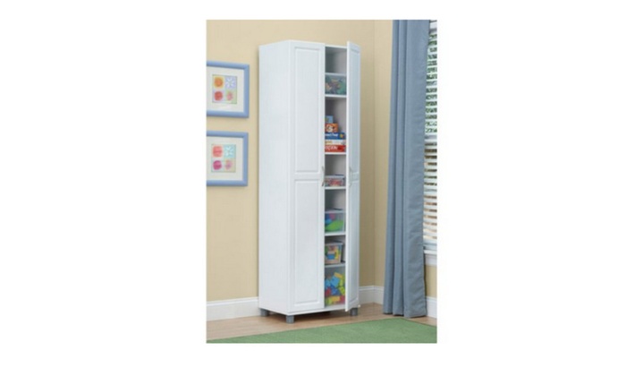 Systembuild 24 Storage Cabinet White Groupon