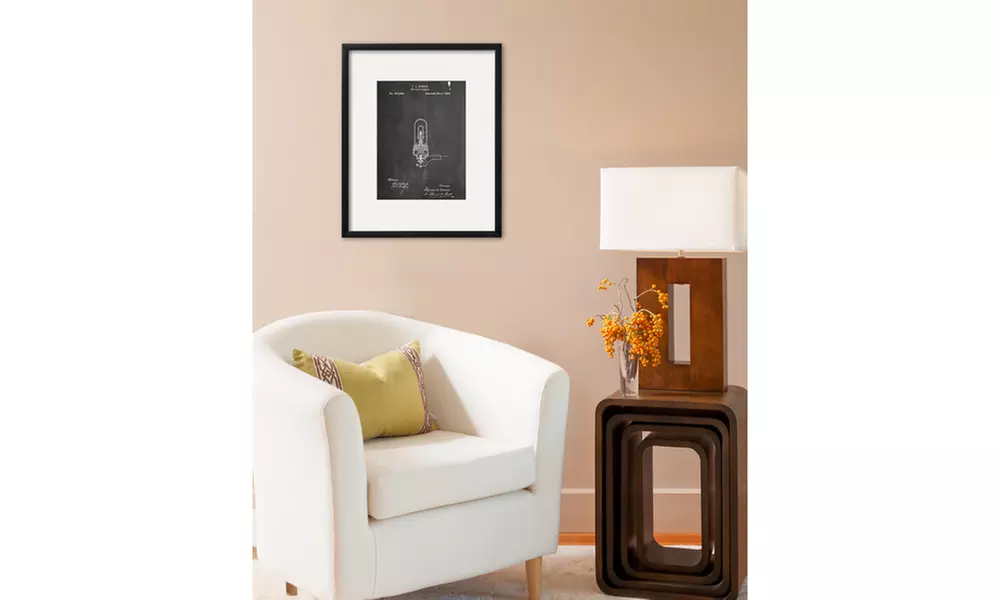 Thomas Edison Light Bulb Patent - Second Medium