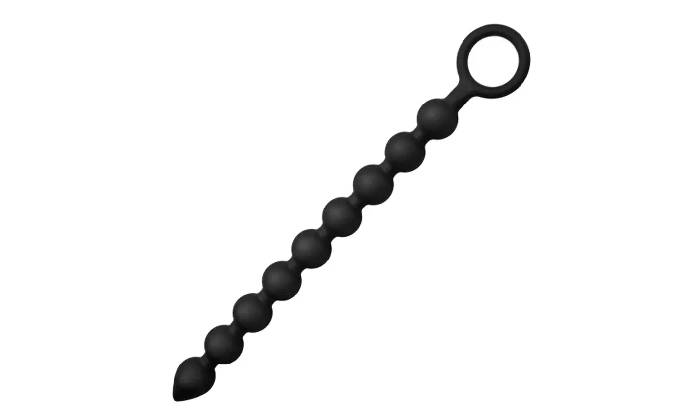 Nine Bulb Silicone Anal Beads - Primary Image