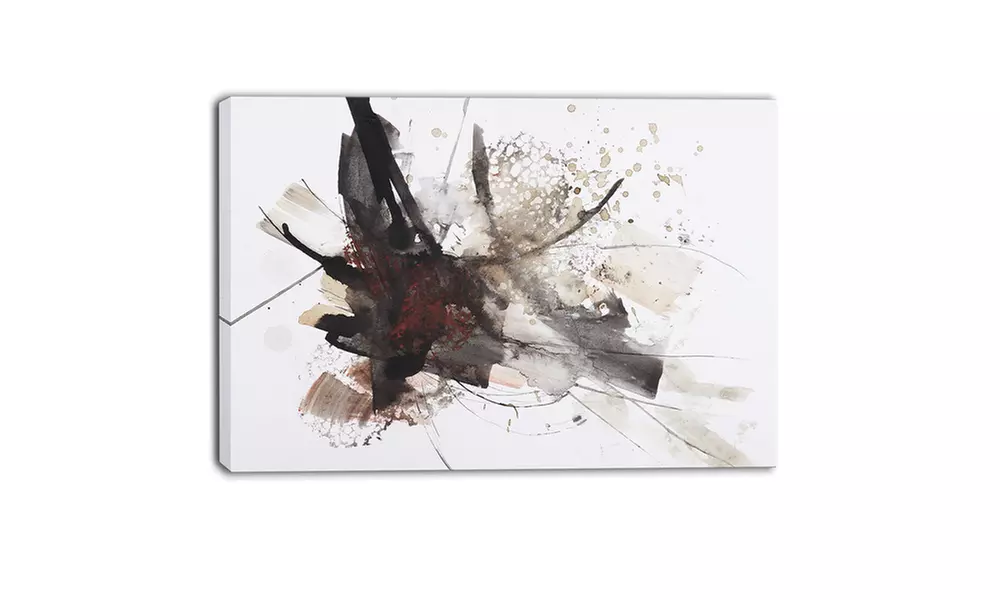 Artistic Splash - Landscape Canvas Art Print - Second Medium