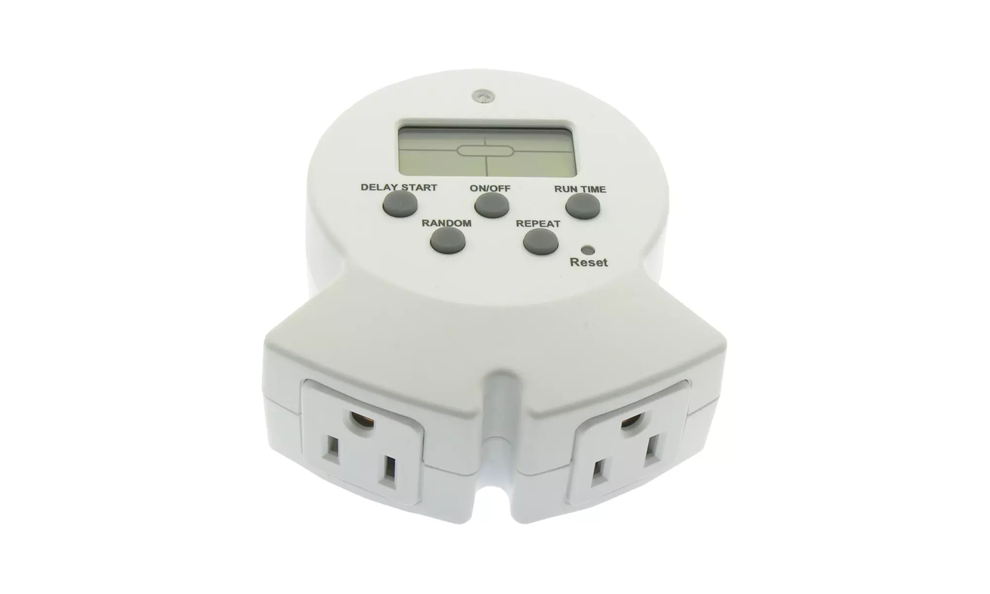 EZ Set Digital Timer with Two 3-Prong Outlets - Second Medium