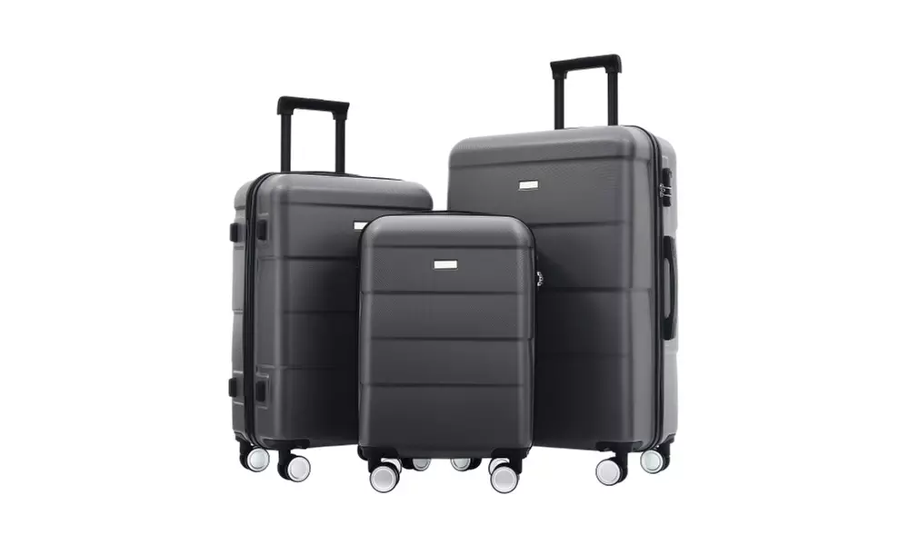 Three-Piece Luggage Suitcase Set