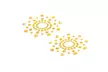 Bijoux Indiscrets Mimi Circles - Rhinestone Nipple Pasties - Second Medium