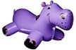 Poolmaster Happy Hippo Swimming Pool Float Rider - Second Medium