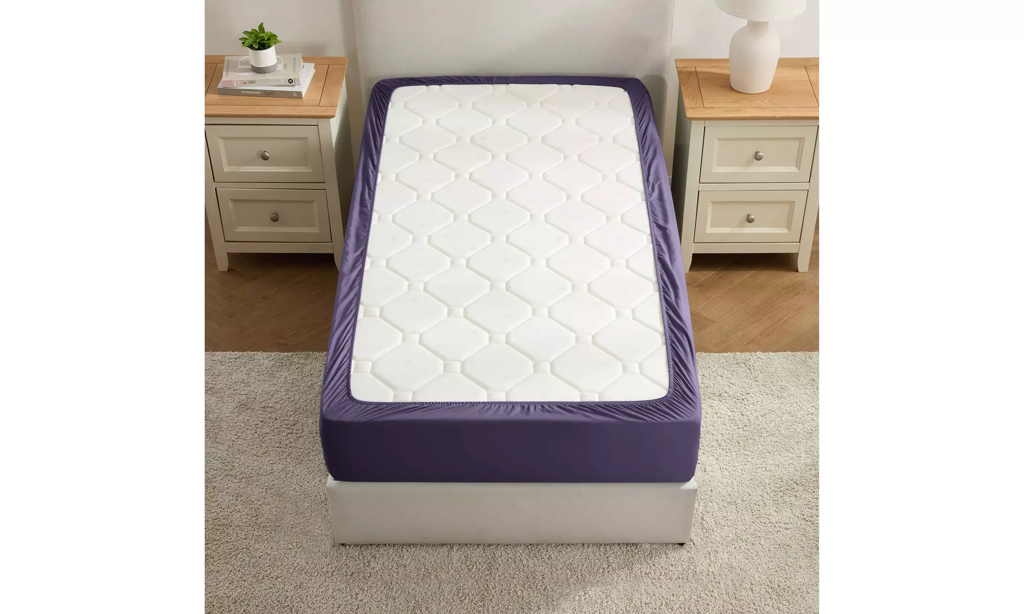 Nestl 5-7Pc Pinch Pleat  Bed in a Bag Set