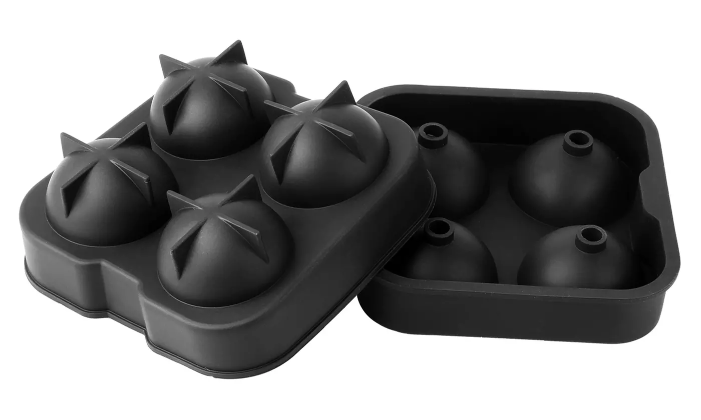 iMounTEK Four Ice Ball Mold Tray for Cool Drinks 