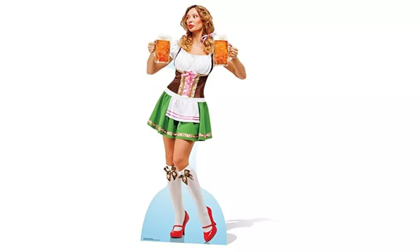 Star Cutouts SC876 Oktoberfest Beer Babe Cardboard Cutout Standup - Second Medium