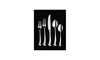 Ginkgo 079914 40031 2 Ginkgo Leaf 4 Piece Hostess Set 18  StainlessMirror Finish
