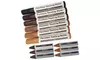 Evelots Wood Touch-Up Marker & Wax Sticks, Furniture & Floor Scratch Repair