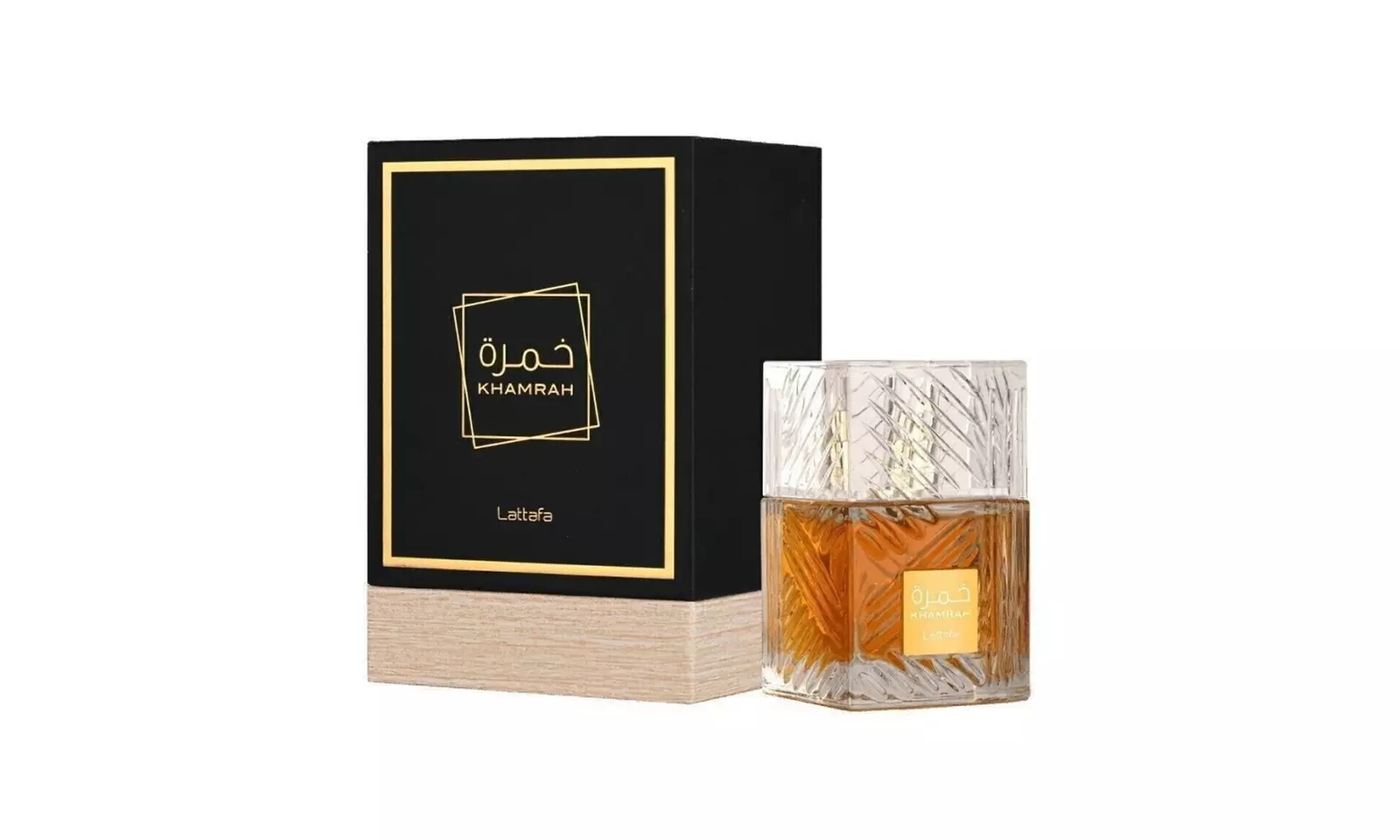Lattafa Khamrah or Khamrah Qawah Eau de Parfum for Unisex 3.4 Fl. Oz.